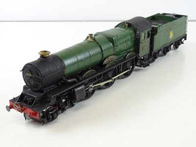 Lot 603 - A finescale O gauge kitbuilt King class steam...