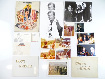 Lot 437 - ROGER MOORE / JAMES BOND - compliment slips...