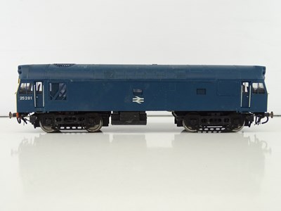 Lot 606 - A finescale O gauge kitbuilt class 25 diesel...