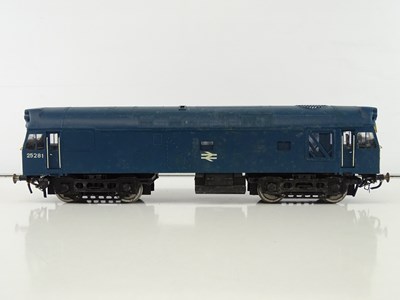 Lot 606 - A finescale O gauge kitbuilt class 25 diesel...