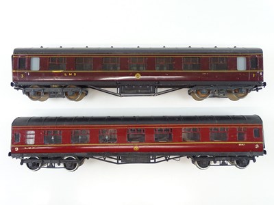 Lot 609 - A pair of finescale O gauge LMS Period 3...