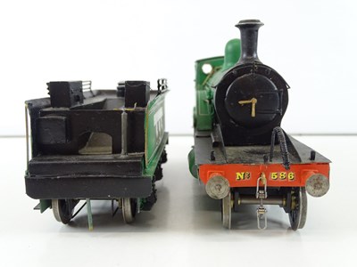 Lot 622 - A finescale O gauge kitbuilt ex-LSWR X2 class...