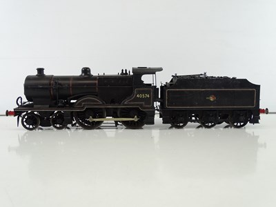 Lot 624 - A finescale O gauge kitbuilt class 2P 4-4-0...