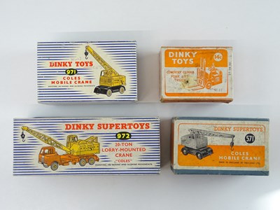 Lot 66 - A group of DINKY comprising a 14C Fork Lift,...