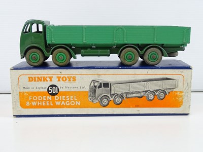 Lot 67 - A DINKY 501 Foden 8-wheel Wagon, 2nd style cab...
