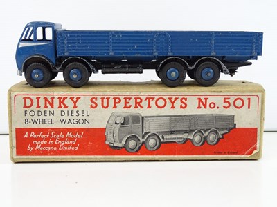 Lot 77 - A DINKY 501 Foden 8-wheel Wagon, 1st style cab...