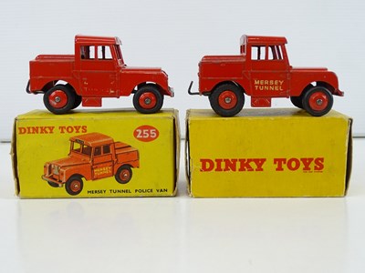 Lot 86 - A pair of DINKY 255 Mersey Tunnel Police...