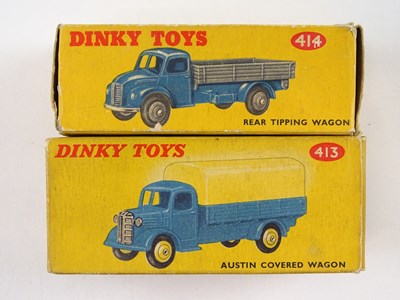 Lot 94 - A pair of DINKY lorries comprising a 413...