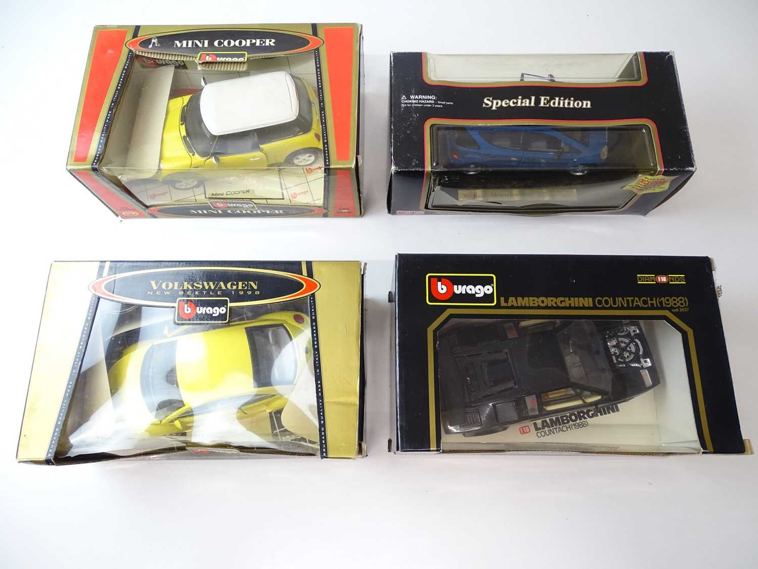 Lot 98 A group of large scale diecast cars by