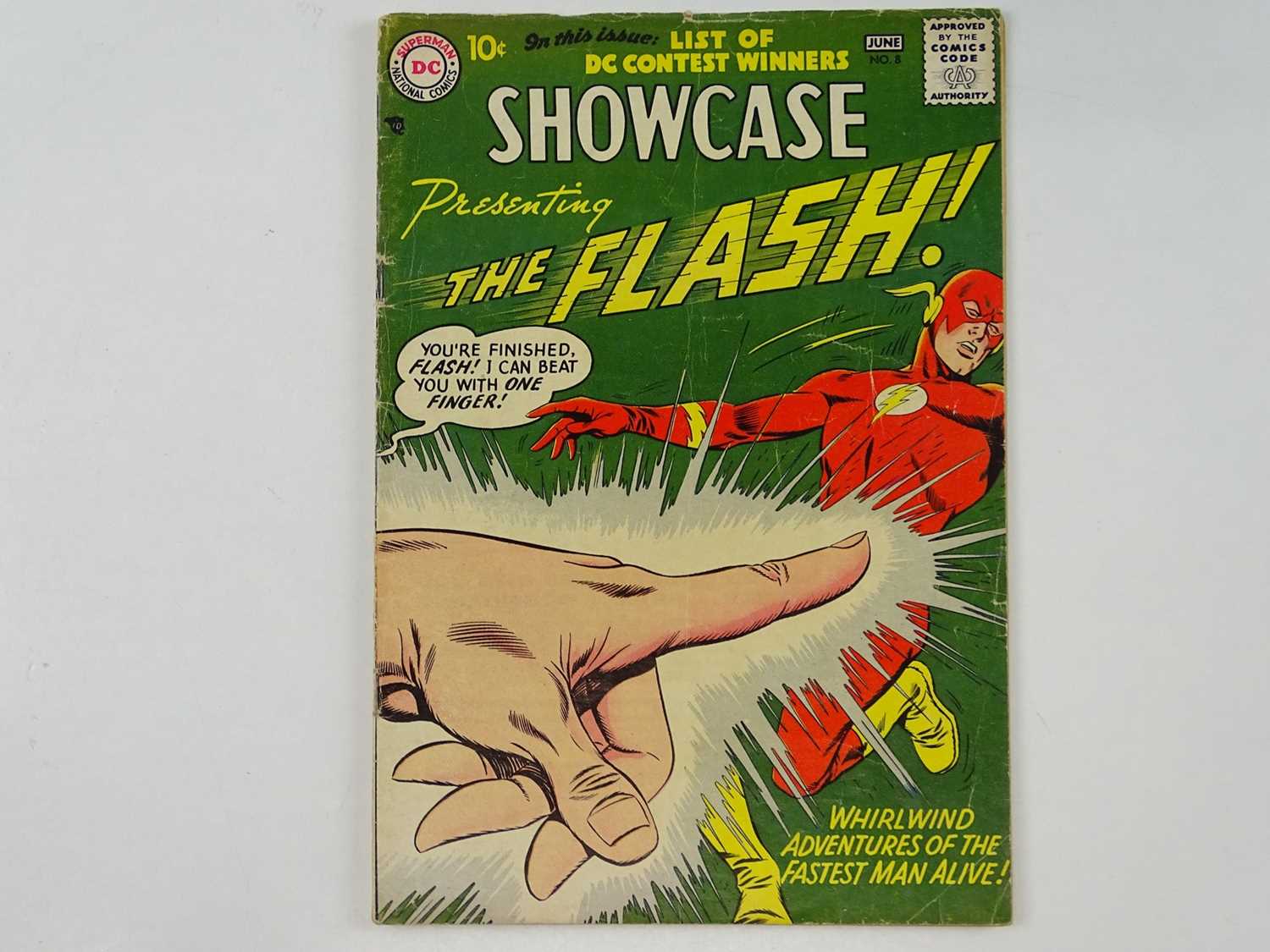 Lot 119 - SHOWCASE #8 (THE FLASH) - (1957 - DC) - KEY...