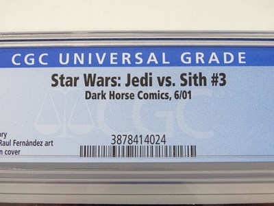 Lot 133 - STAR WARS: JEDI VS. SITH #3 - (2001 - DARK...
