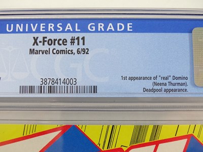Lot 159 - X-FORCE #11 - (1992 - MARVEL) - GRADED 9.6 by...