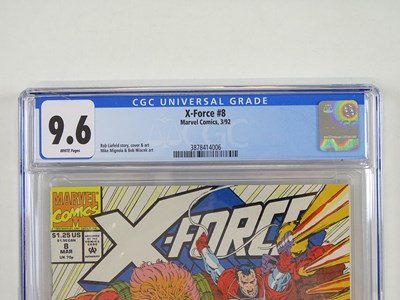 Lot 160 - X-FORCE #8 - (1992 - MARVEL) - GRADED 9.6 by...