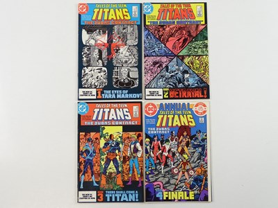 Lot 163 - TALES OF THE TEEN TITANS #42, 43, 44 & ANNUAL...