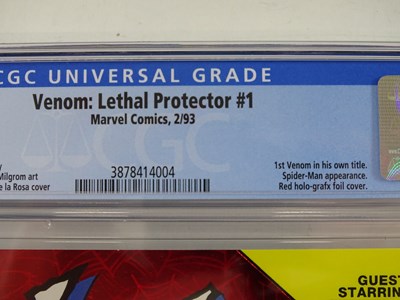 Lot 181 - VENOM: LETHAL PROTECTOR #1 - (1992 - MARVEL) -...