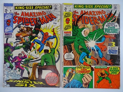 Lot 20 - AMAZING SPIDER-MAN: KING-SIZE SPECIAL #6 & 7 -...