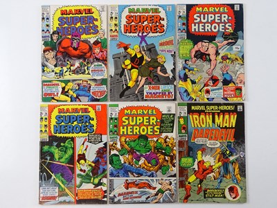 Lot 206 - MARVEL SUPER-HEROES #23, 24, 25, 26, 27, 28 -...