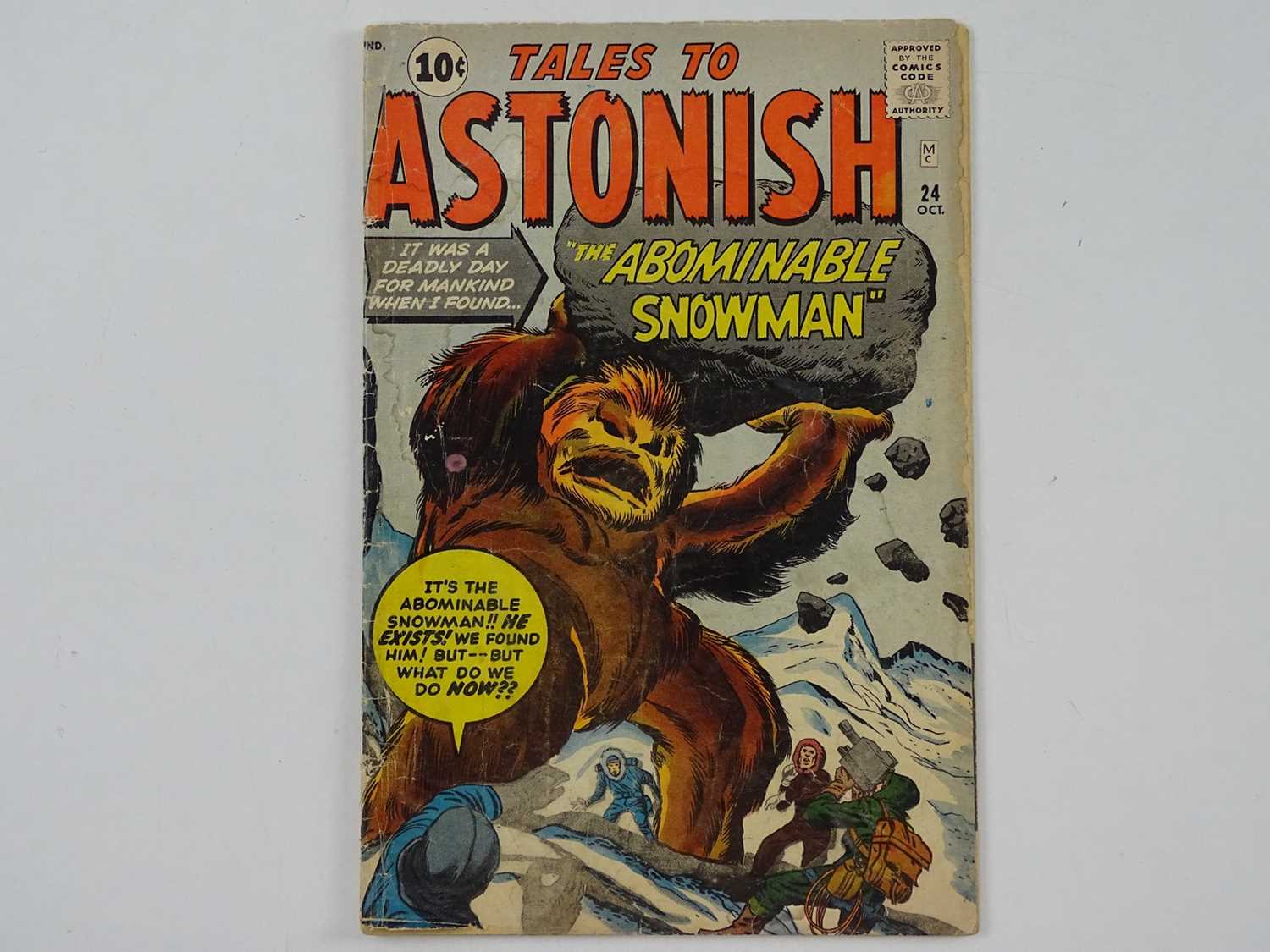 Lot 234 - TALES TO ASTONISH #24 - (1961 - MARVEL) -...