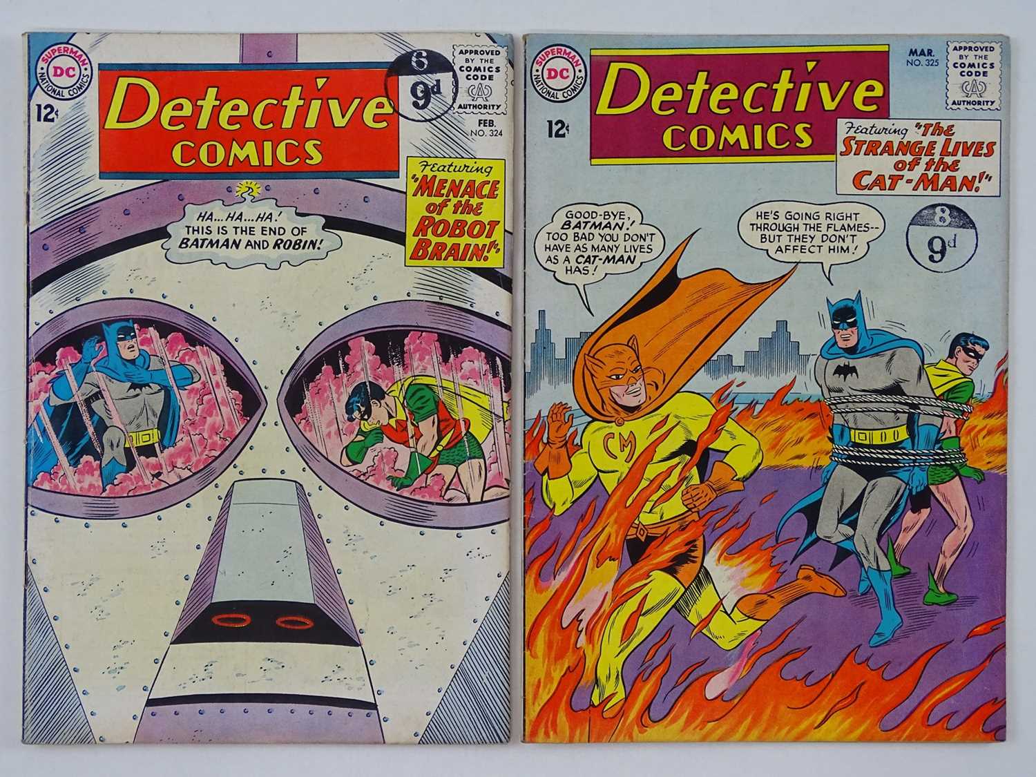 Lot 242 - DETECTIVE COMICS: BATMAN #324 & 325 - (2 in