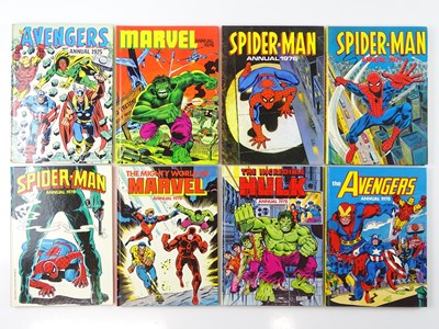 Lot 257 - MARVEL BRITISH ANNUAL LOT (8 in Lot) -...