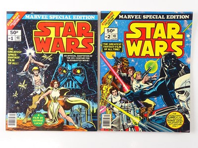 Lot 260 - STAR WARS: MARVEL TREASURY EDITIONS # 1 & 2 (2...