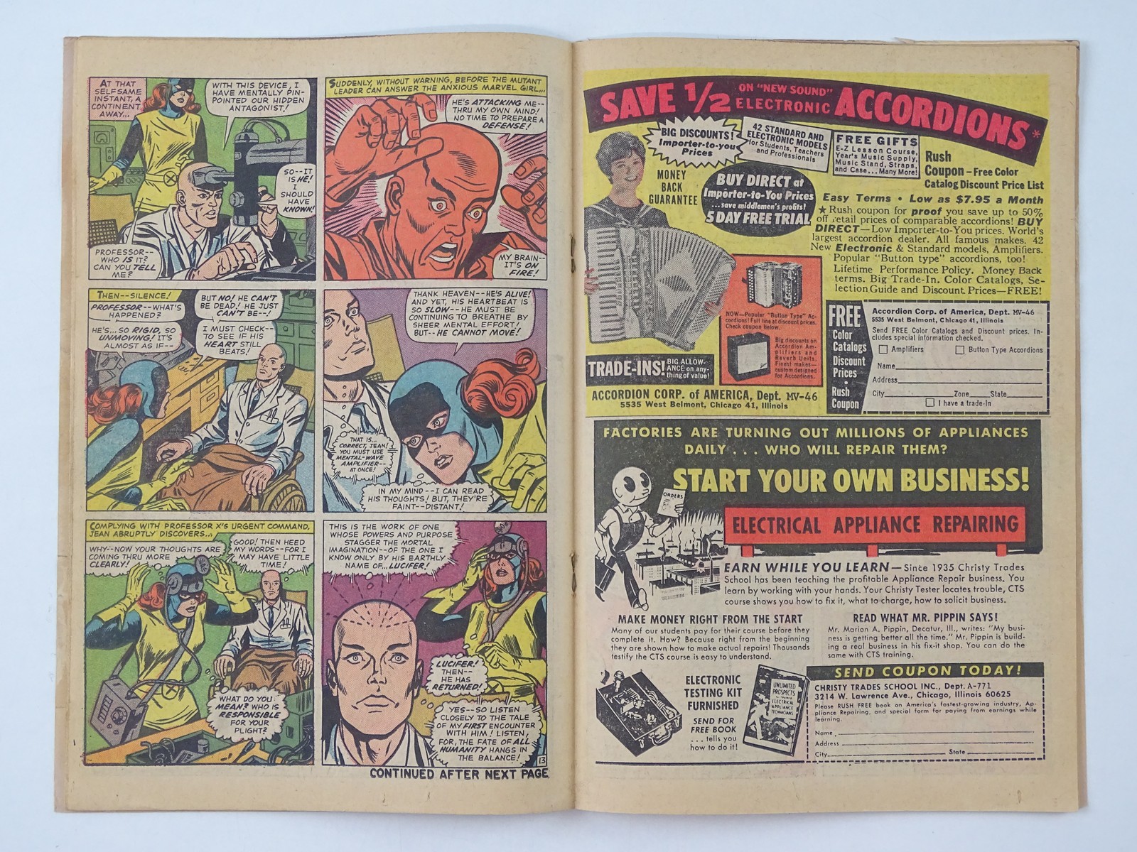 Lot 283 - X-MEN #20 - (1966 - MARVEL) - Lucifer, Blob,