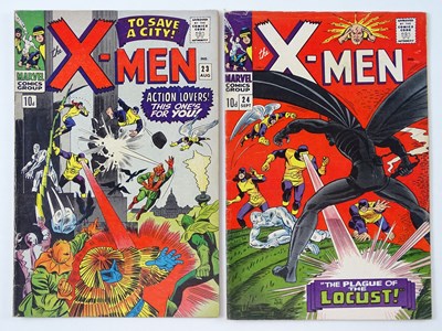 Lot 286 - X-MEN #23 & 24 - (2 in Lot) - (1966 - MARVEL -...