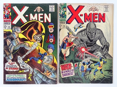 Lot 292 - X-MEN #33 & 34 - (2 in Lot) - (1967 - MARVEL) -...