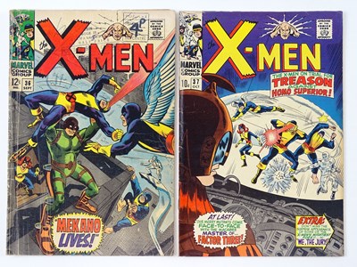 Lot 294 - X-MEN #36 & 37 - (2 in Lot) - (1967 - MARVEL -...