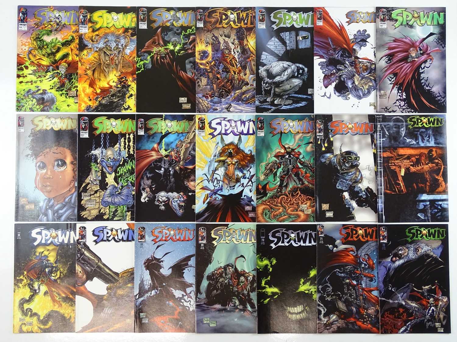 Spawn 323 Lot 323 - SPAWN #52, 53, 54, 55, 56, 57, 58, 59, 60,