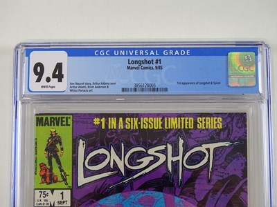 Lot 332 - LONGSHOT #1 - (1985 - MARVEL) - GRADED 9.4 by...