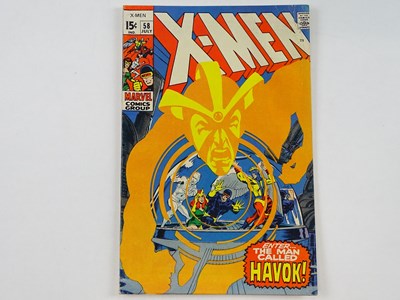 Lot 346 - X-MEN #58 - (1969 - MARVEL) - First appearance...