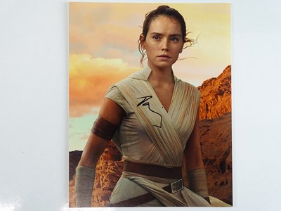 Lot 101 - STAR WARS: A signed colour 10x8 of DAISY...