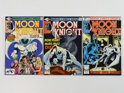 Lot 376 - MOON KNIGHT # 1, 2, 3 (3 in Lot) - (1980/81 -...