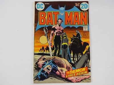 Lot 399 - BATMAN #244 - (1972 - DC - UK Cover Price) -...