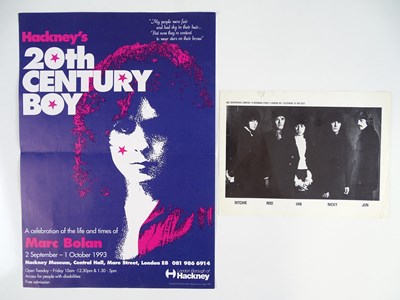 Lot 513 - A poster for the 20th CENTURY BOY EXHIBITION...