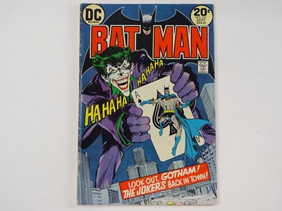 Lot 401 - BATMAN # 251 (1973 - DC) - Classic Joker cover...