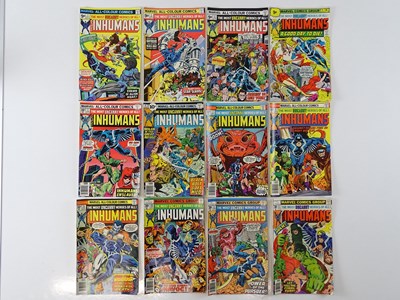 Lot 411 - INHUMANS #1, 2, 3, 4, 5, 6, 7, 8, 9, 10, 11,...