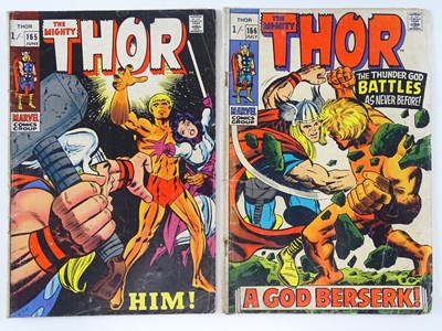 Lot 414 - THOR #165 & 166 - (2 in Lot) - (1969 - MARVEL -...