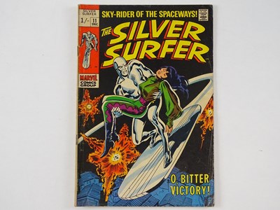 Lot 423 - SILVER SURFER #11 - (1969 - MARVEL - UK Price...