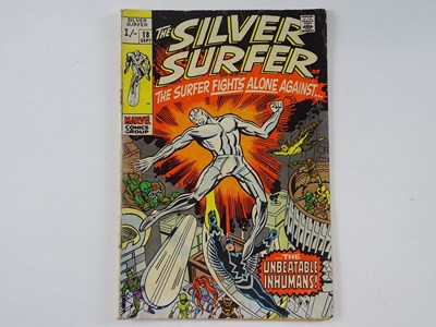 Lot 427 - SILVER SURFER #18 - (1970 - MARVEL - UK Price...