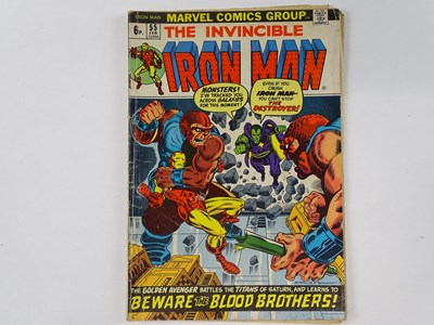 Lot 429 - IRON MAN #55 - (1973 - MARVEL - UK Price...