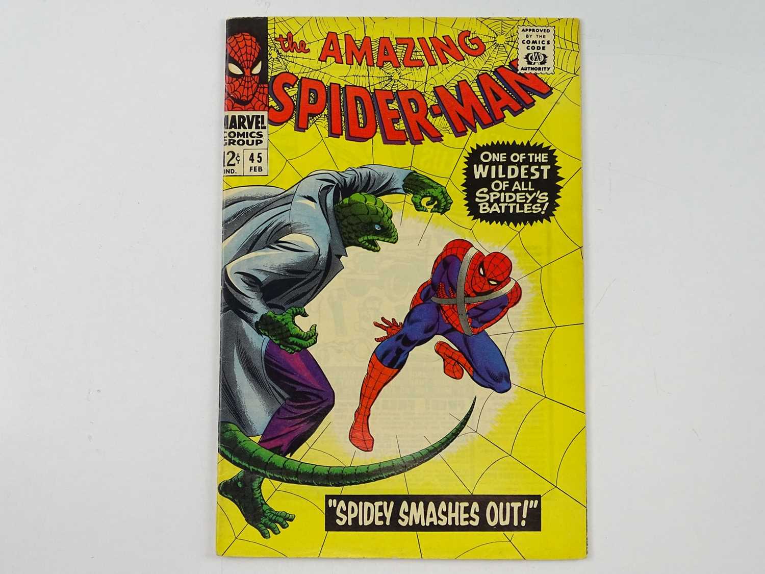 Lot 43 - AMAZING SPIDER-MAN #45 - (1967 - MARVEL) -...