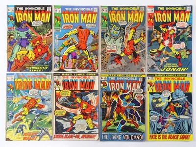 Lot 431 - IRON MAN #28, 30, 36, 38, 40, 51, 52, 53 - (8...