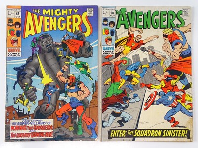 Lot 434 - AVENGERS #69 & 70 - (2 in Lot) - (1969 -...