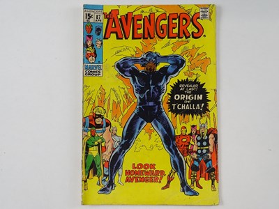 Lot 436 - AVENGERS #87 - (1971 - MARVEL) - Origin of...