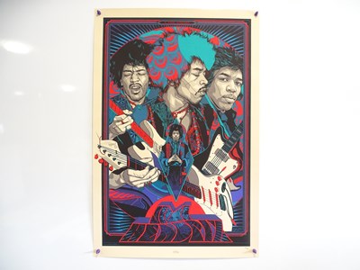 Lot 517 - JIMI HENDRIX by TYLER STOUT (2014) -...