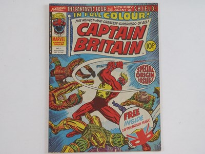 Lot 465 - CAPTAIN BRITAIN #1 - (1976 - BRITISH MARVEL) -...