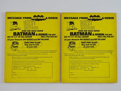 Lot 469 - BATMAN ALBUM #1 & 2 - (1960's - DC/RANDLECOURT...