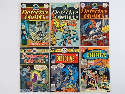 Lot 496 - DETECTIVE COMICS: BATMAN #446, 447, 449, 453,...